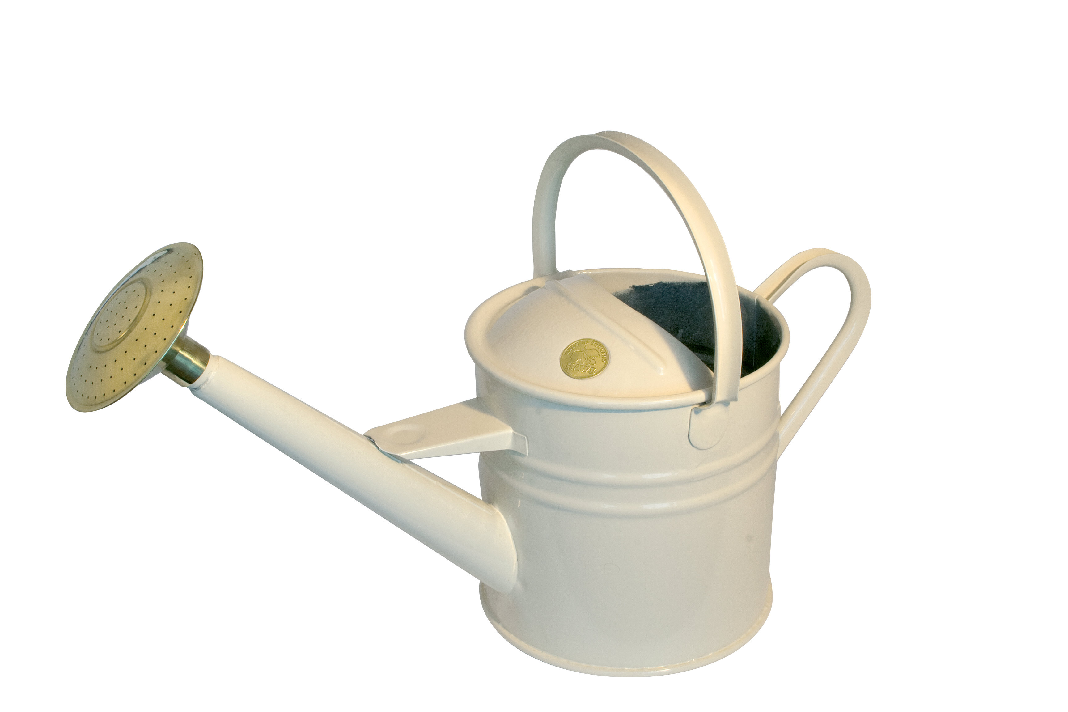 Haws Watering Cans Traditional Cream Metal Outdoor Can Haws Watering Cans Traditional Cream Metal Outdoor Can 4 5 Ltr 1 2 Us Gallons Wayfair
