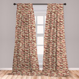 Chocolate Brown Curtains Wayfair