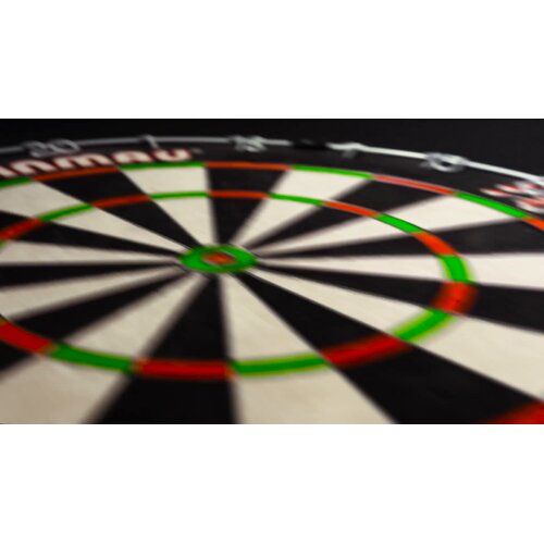 Winmau Blade 5 Bristle Dartboard with All-New Thinner Wiring for Higher Scoring 