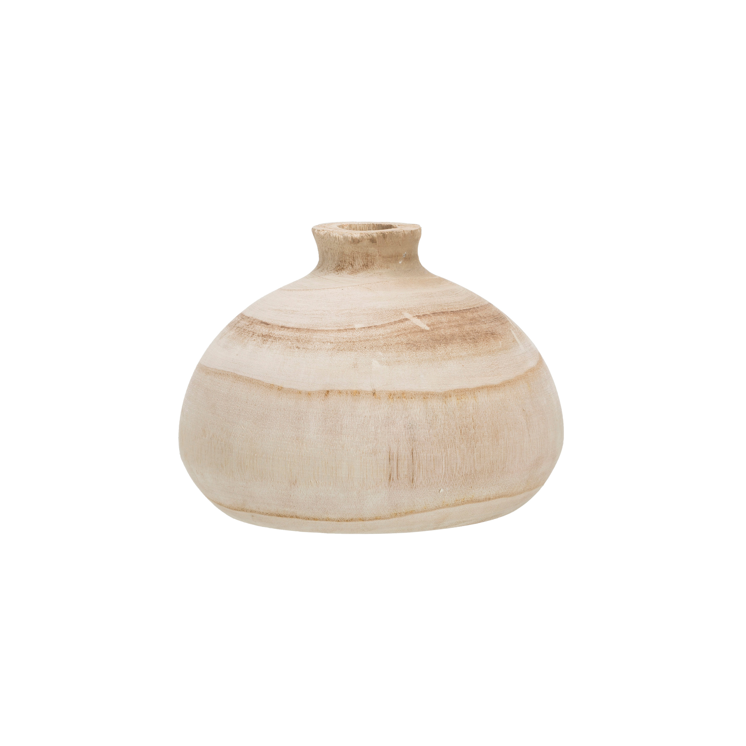 Hornsea Wood Table Vase by Bungalow Rose