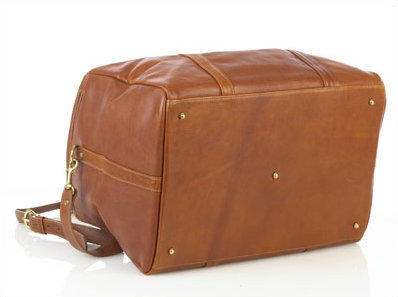 16" Leather Travel Duffel