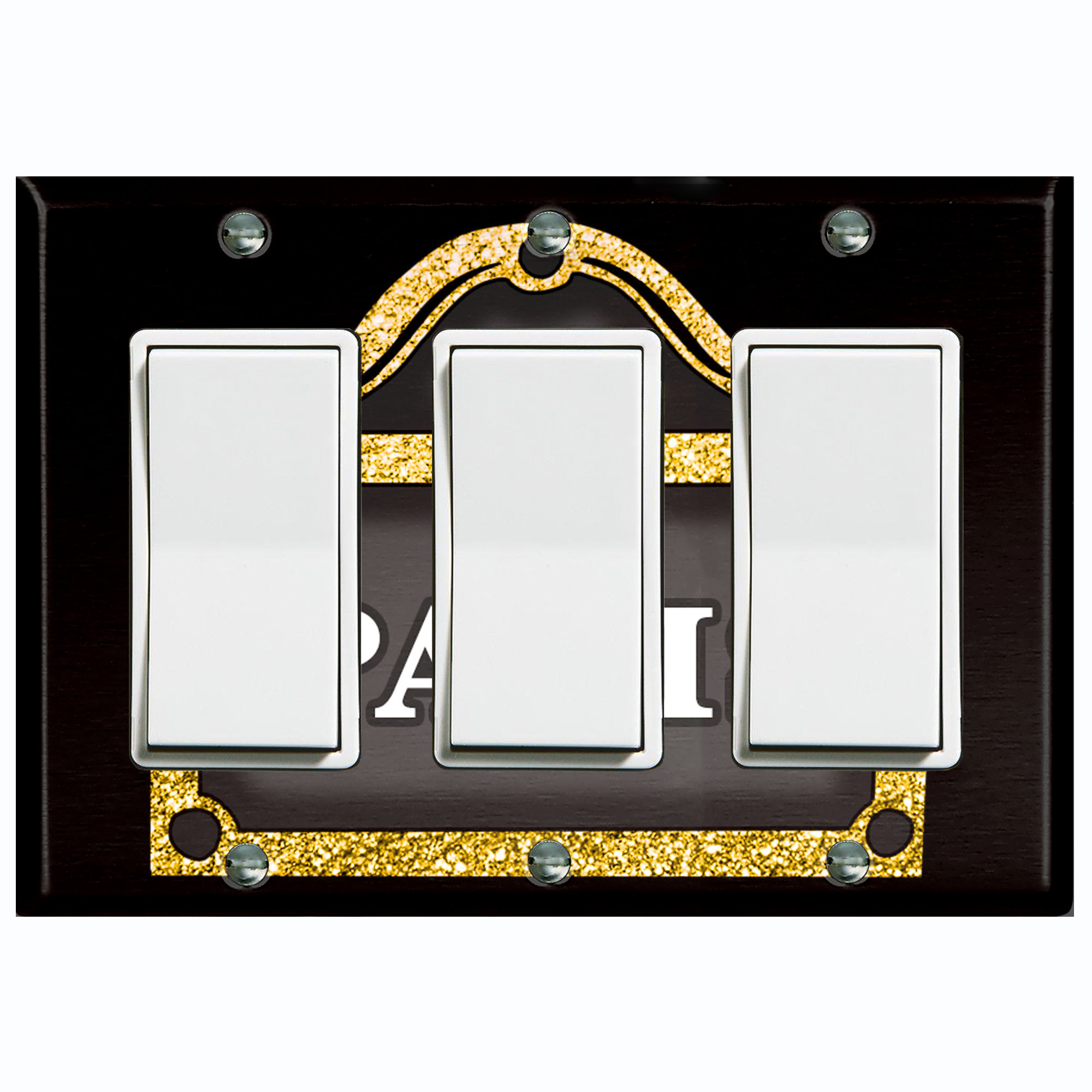 WorldAcc Paris Chest Box Frame 3Gang Rocker Wall Plate Wayfair