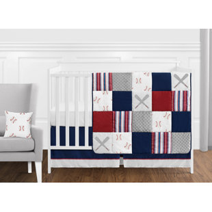 baseball themed baby bedding