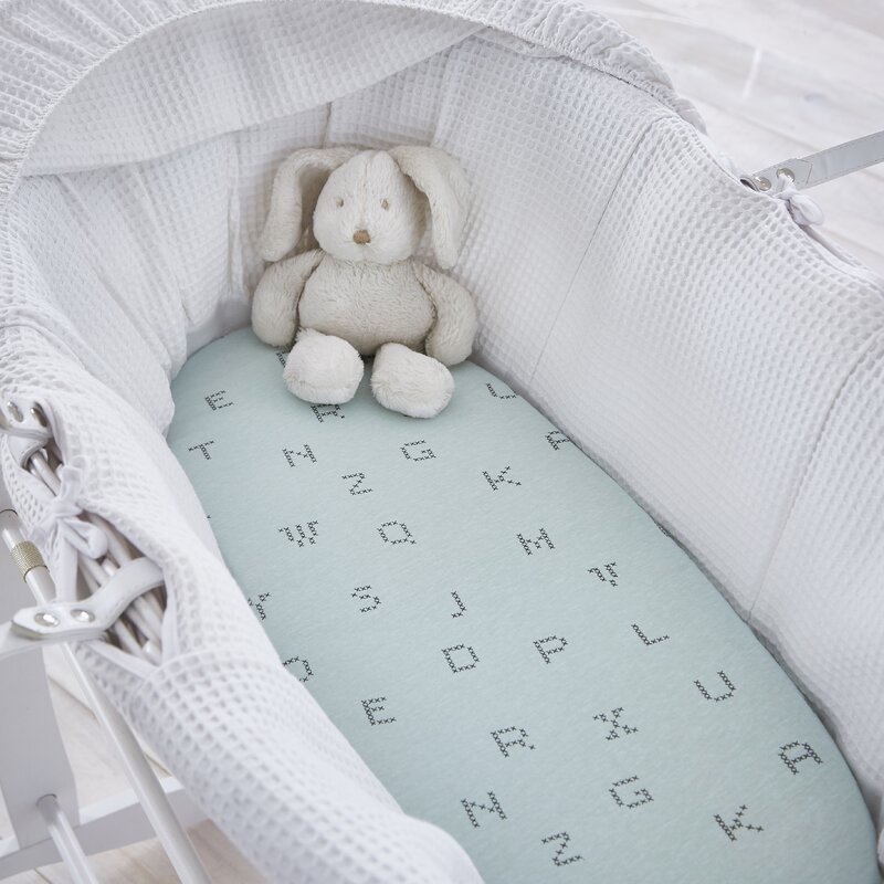 moses basket sheet set