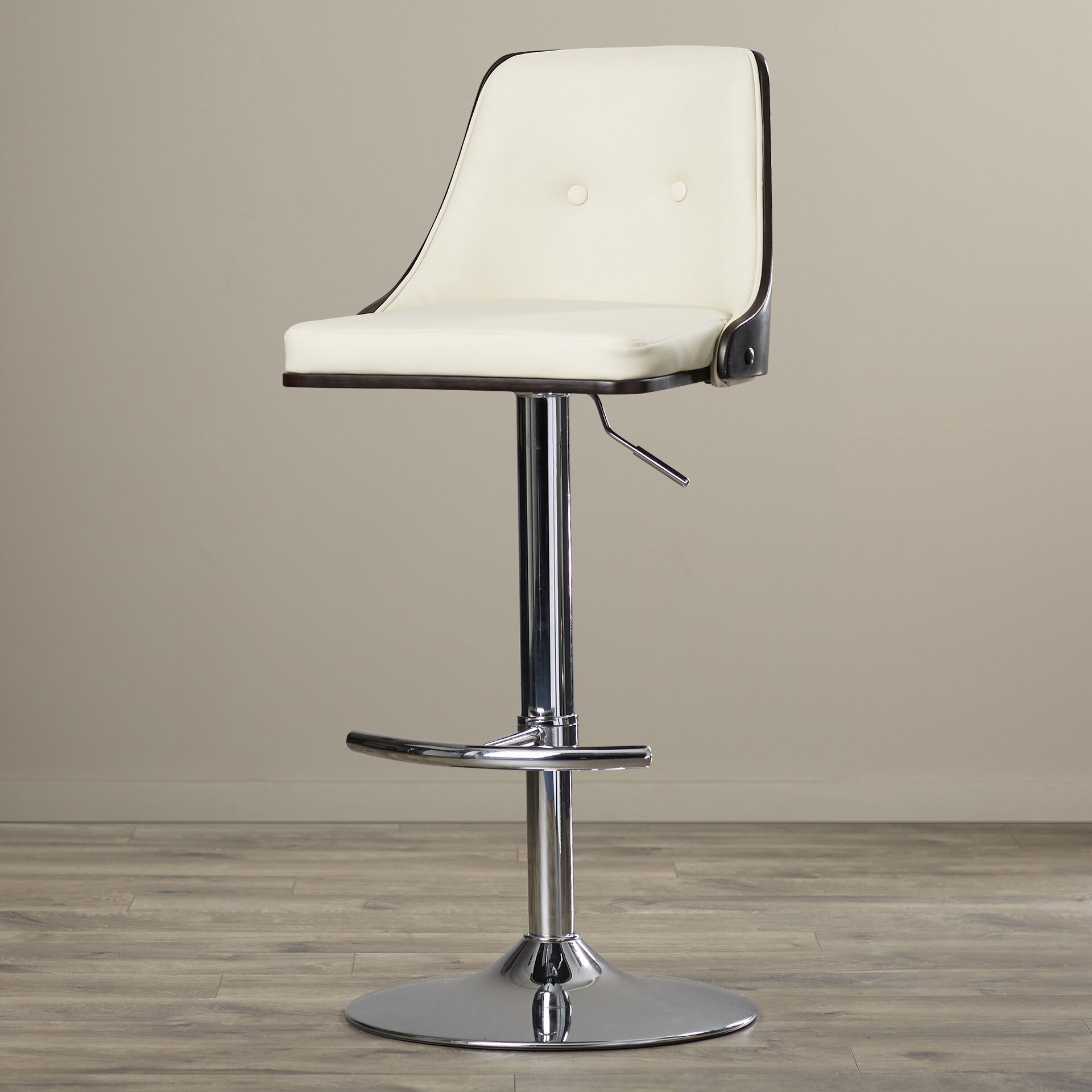 santos upholstered bar stool