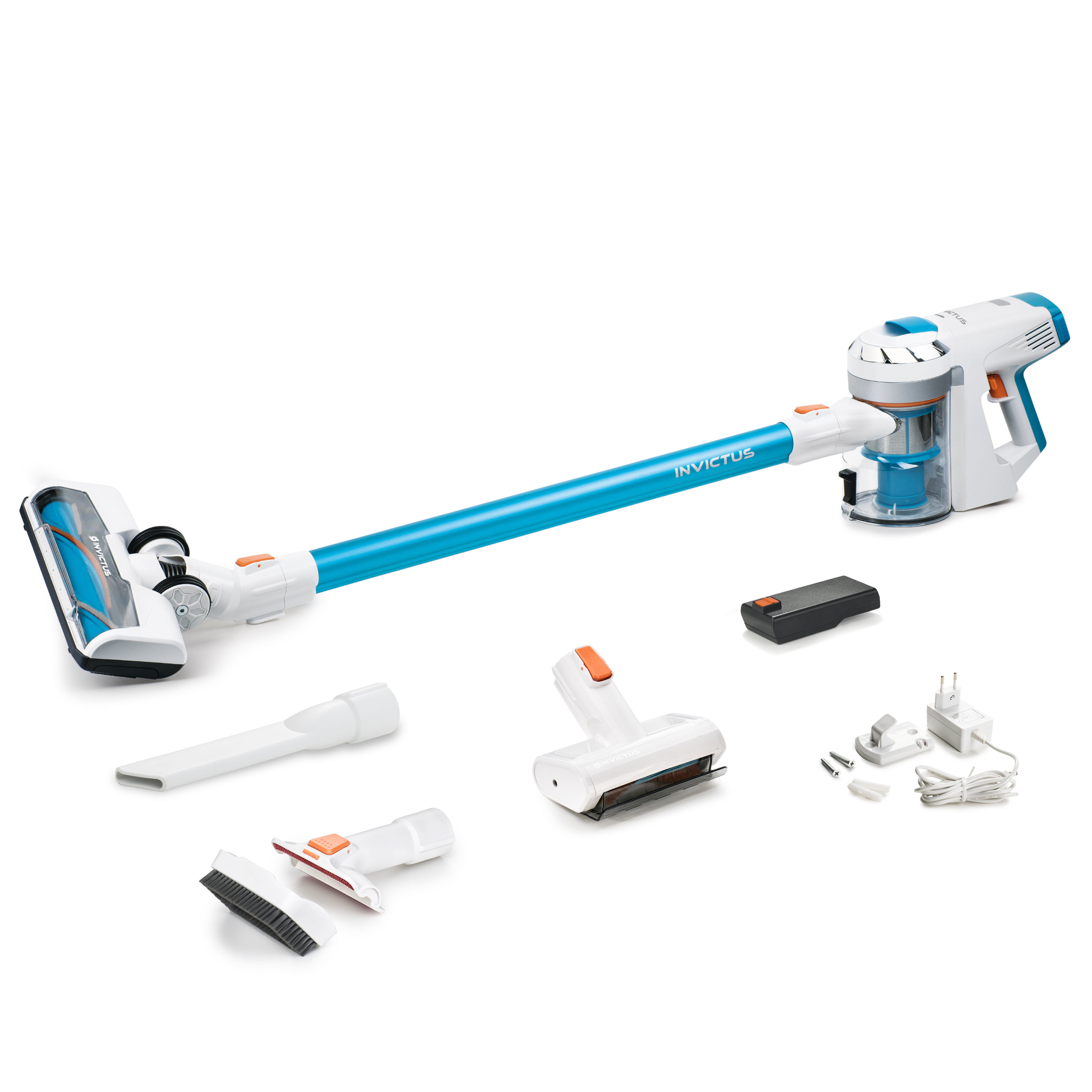 Genius Invictus X7 Bagless Cordless Invictus X7, Powerful Cordless Upright