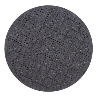 August Grove Breen Embroidered Easy Care Round 16 Placemat Reviews