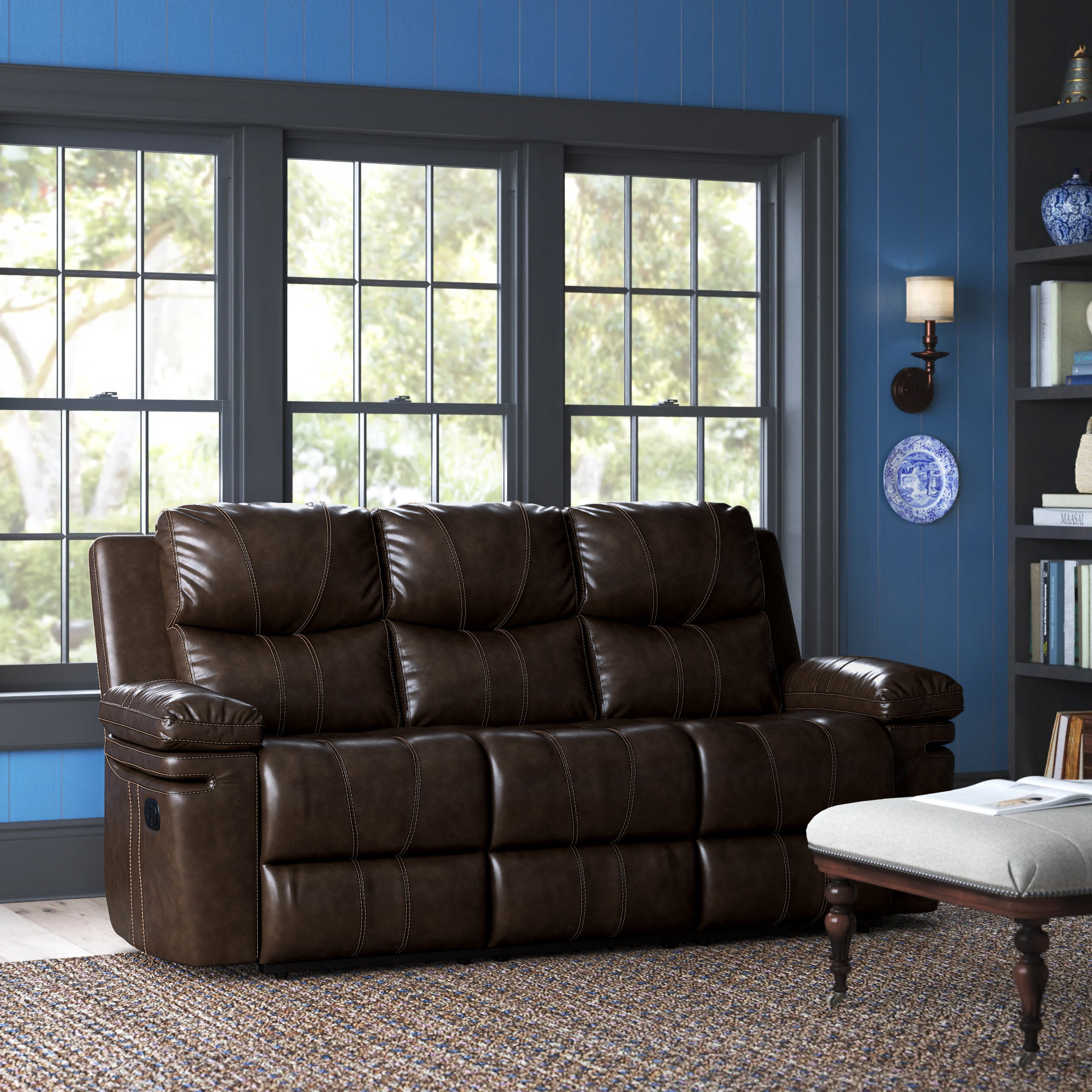 Red Barrel Studio Litchfield Reclining 80 Pillow Top Arm Sofa Reviews Wayfair