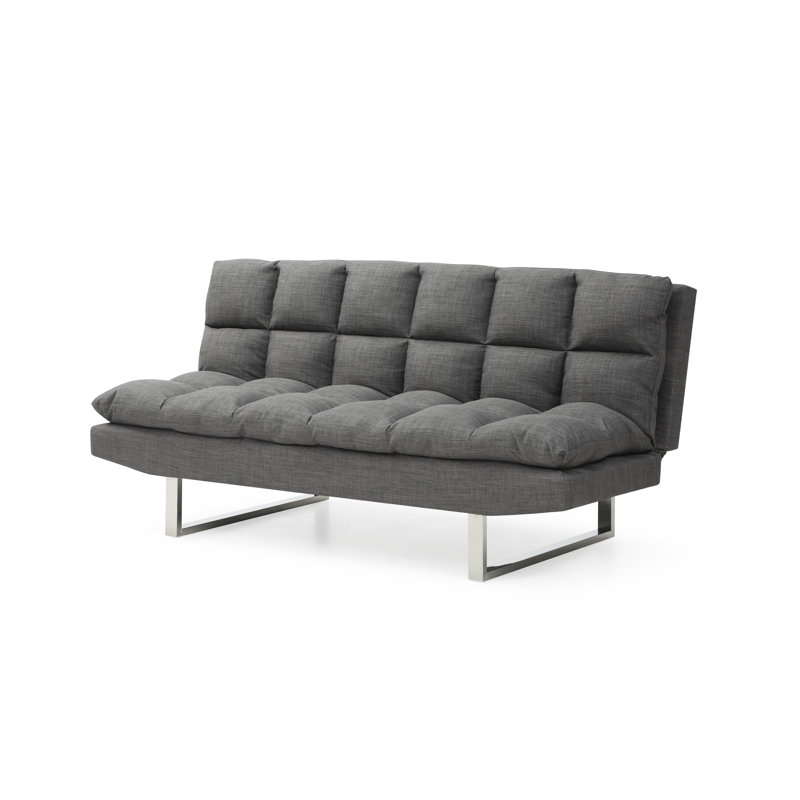 17 Stories Densel 3 Seater Clic Clac Sofa Bed Reviews Wayfair Densel 3 Seater Clic Clac Sofa Bed