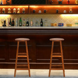 Rison Acacia Wood 30 Bar Stool (Set of 2) by Bay Isle Home