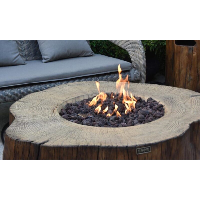 Millwood Pines Claxton Outdoor Concrete Fire Pit Wayfair