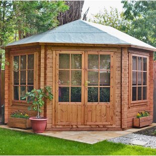 Sol 72 Outdoor Royalston 8 X 8 Ft Shiplap Summer House Wayfair