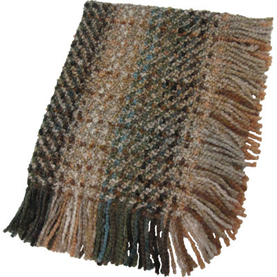 Bedford Cottage Kennebunk Home Kennebunk Woven Throw Color Oyster