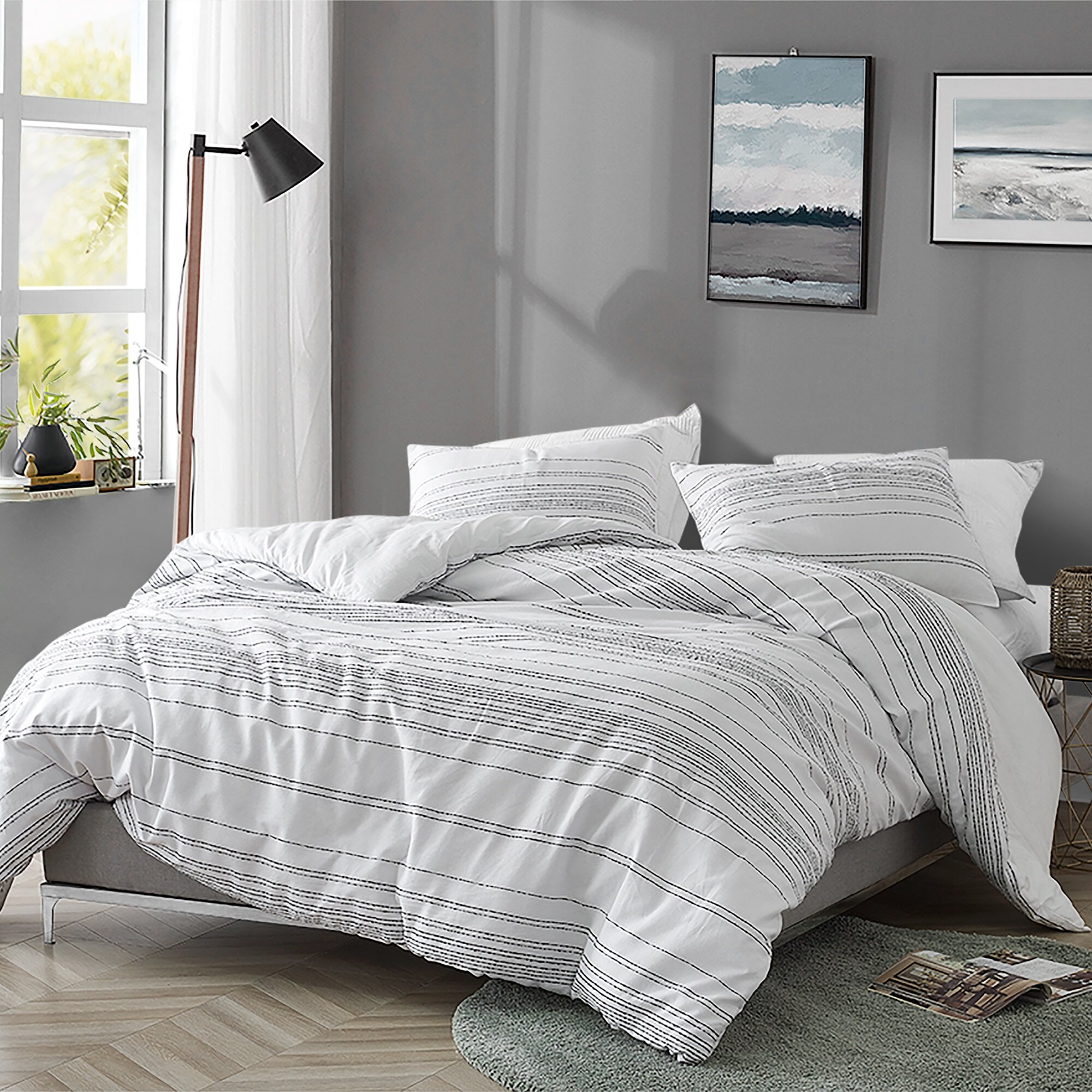 Wrought Studio Salinger Duvet Cover Set Wayfair Ca