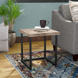 Adalheid Parquet End Table by Trent Austin Design Best