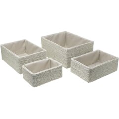 Country Woven Baskets set of 4 