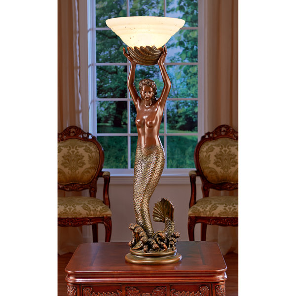 mermaid table lamp
