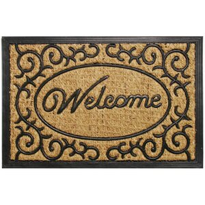 Welcome Scroll Promotional Doormat