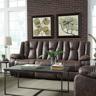 Appleton Manual Motion Reclining Sofa by Red Barrel Studio #1