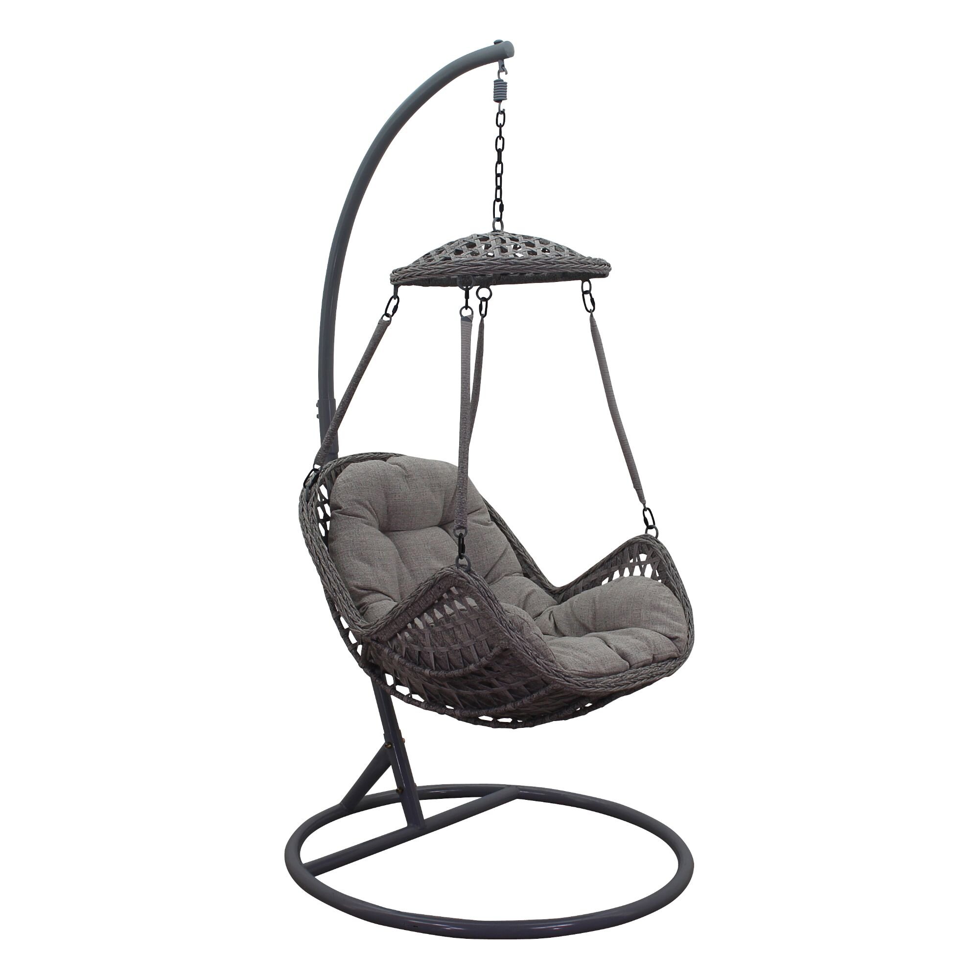 boonville swing chair with stand