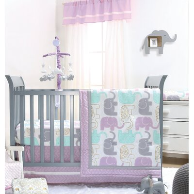 Beasley Little Peanut 6 Piece Crib Bedding Set Zoomie Kids