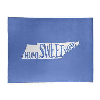 East Urban Home Nashville Tennessee Poly Chenille Rug Wayfair