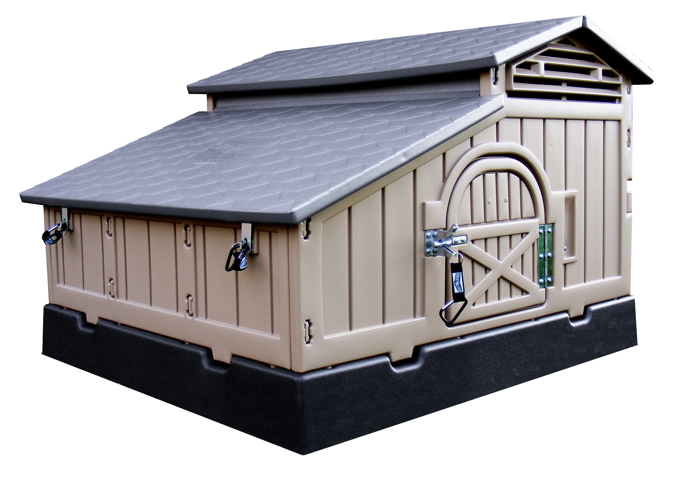 Garden & Outdoors Garden LARGE COOP WITH INNOVATIVE LOCKING MECHANISM