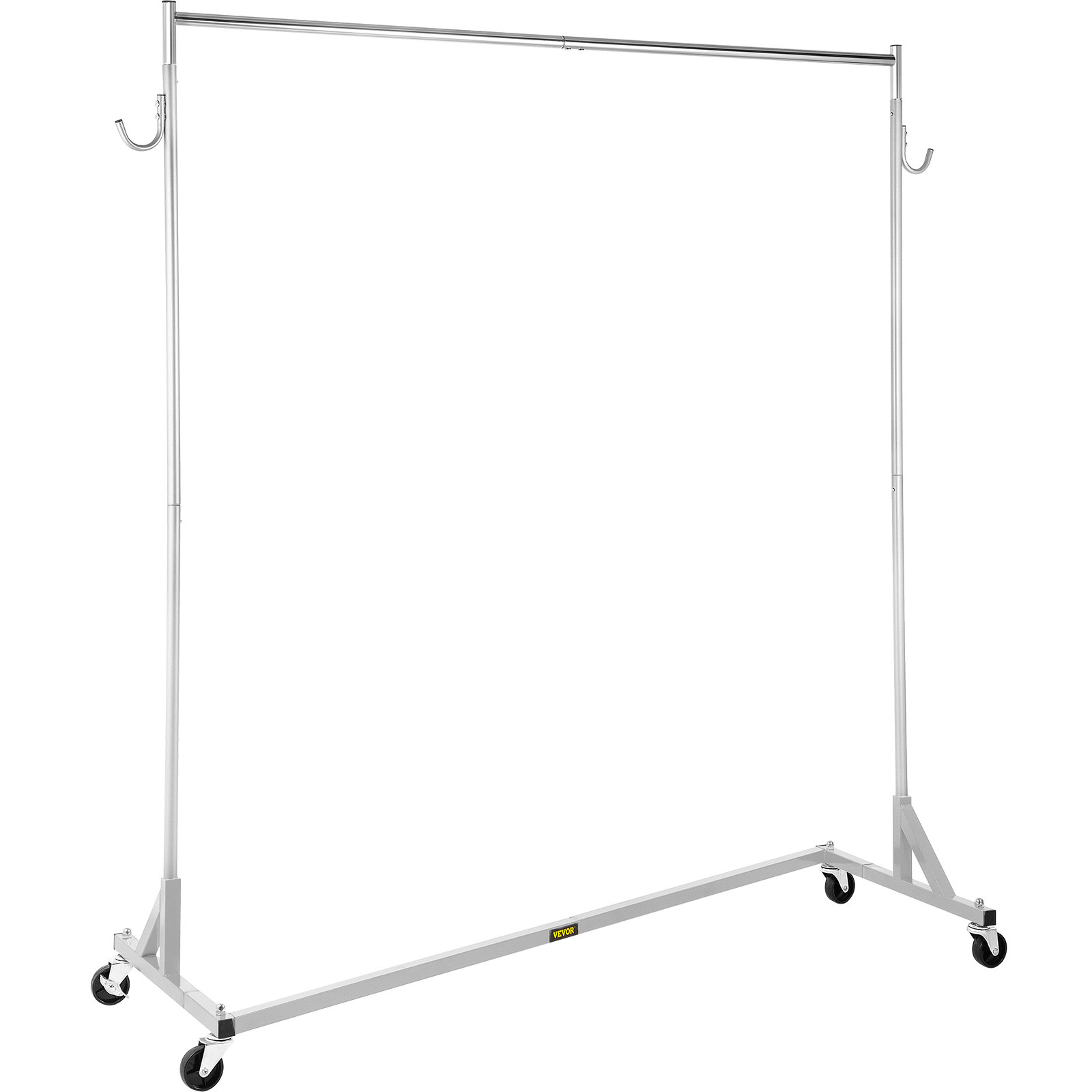 VEVOR Z Base Garment Rack 62.6'' Rolling Clothes Rack | Wayfair