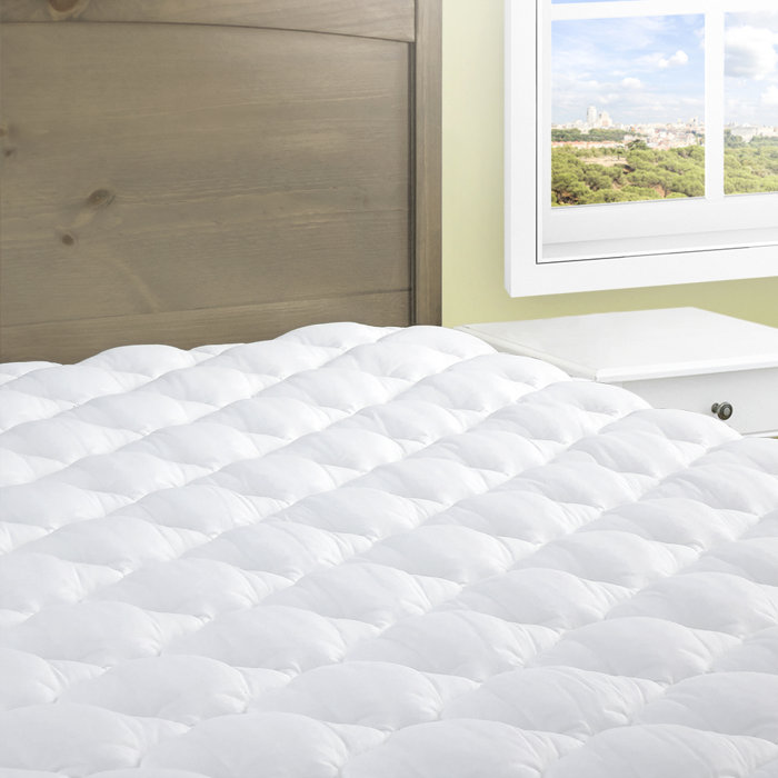 Alwyn Home Five Star Plush Hotel 1 Polyester Mattress Pad