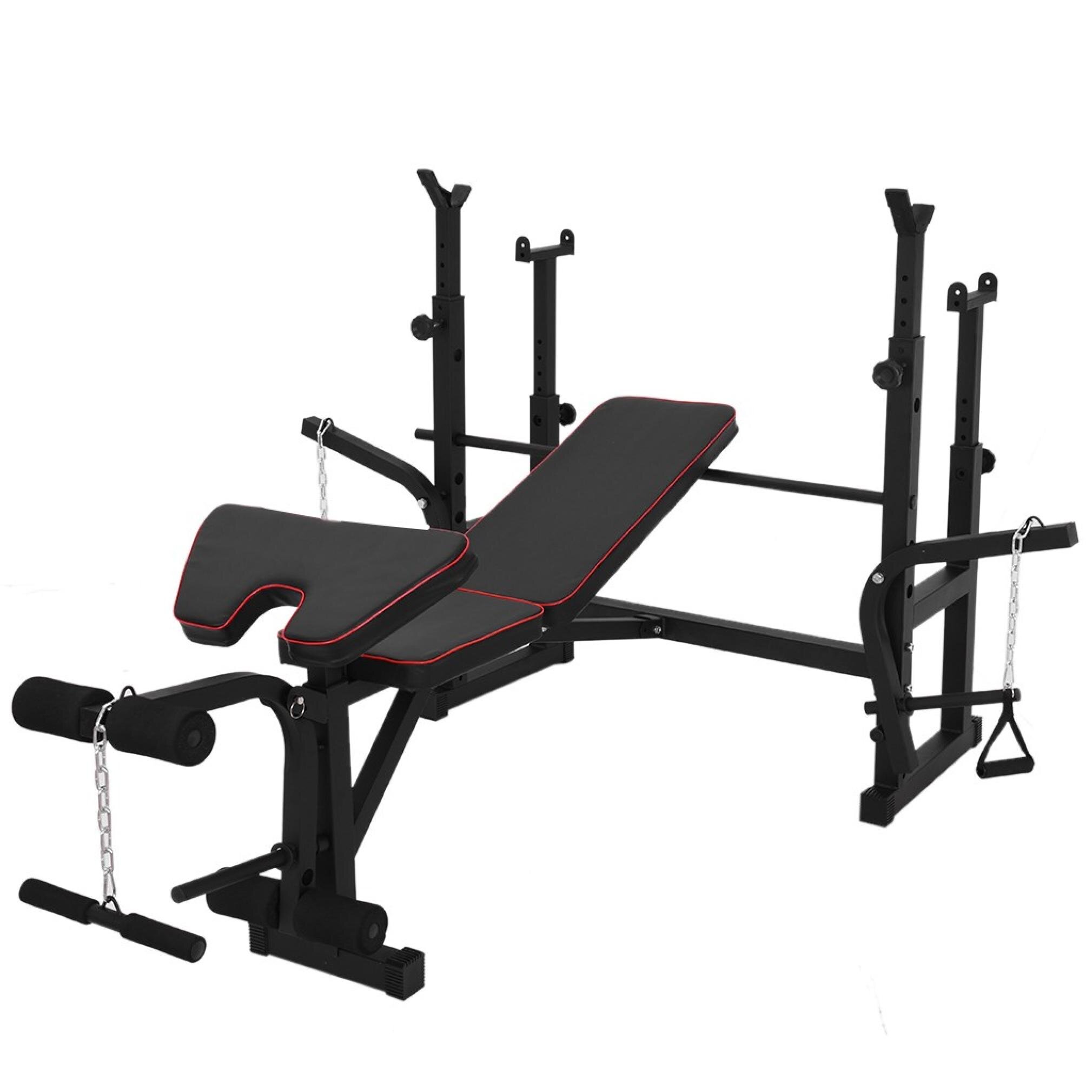 Details about   Adjustable Bench Multifunctional Weightlifting Bed Foldable Bench Roman Bench 