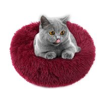 Large, Red Pet Nest & Sofa Bed Ancous Portable Foldable Dog Cat Rabbit House and Soft removable mattress 3 Size