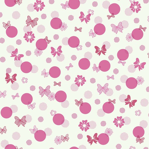 York Wallcoverings Disney Kids Iii Minnie Mouse Bows And Dots 33 X 5 Wallpaper Roll Wayfair