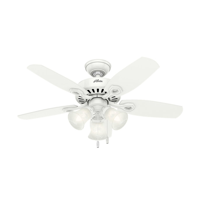 42 Builder 5 Blade Ceiling Fan Light Kit Included