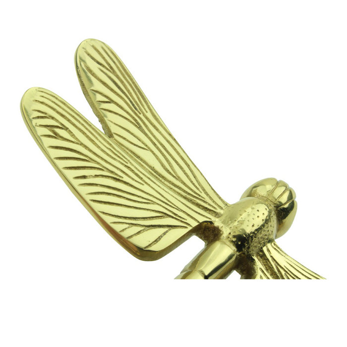 Solid Brass Antique Verdigris Dragonfly Doorknocker Knockers Door
