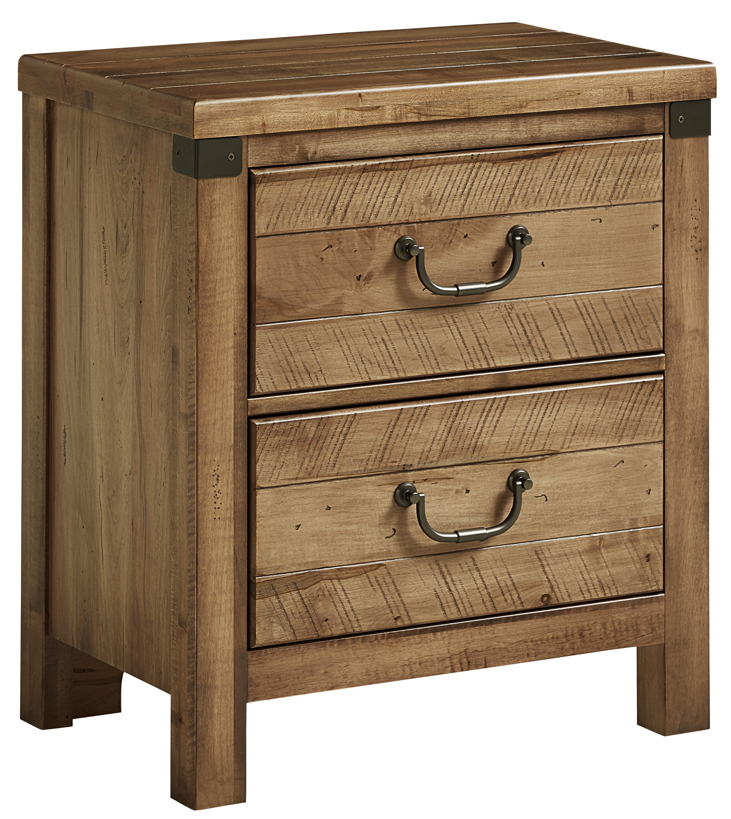 Loon Peak Rakowski 2 Drawer Nightstand Wayfair