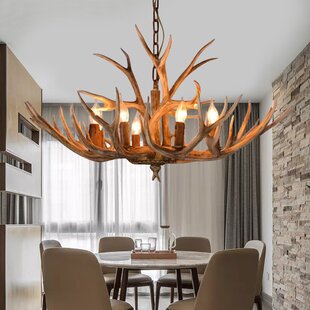 antler light fixtures