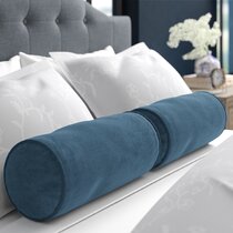 Bolster Cover* Tube Cylinder bed Soft Fine 100% Cotton Cushion Case Custom Size 