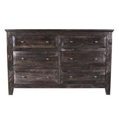 William 6 Drawer Double Dresser Loon Peak