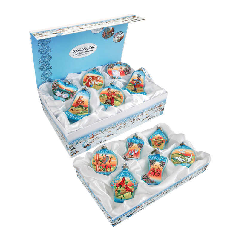 The Holiday Aisle 12 Piece 12 Days Of Christmas Holiday Shaped