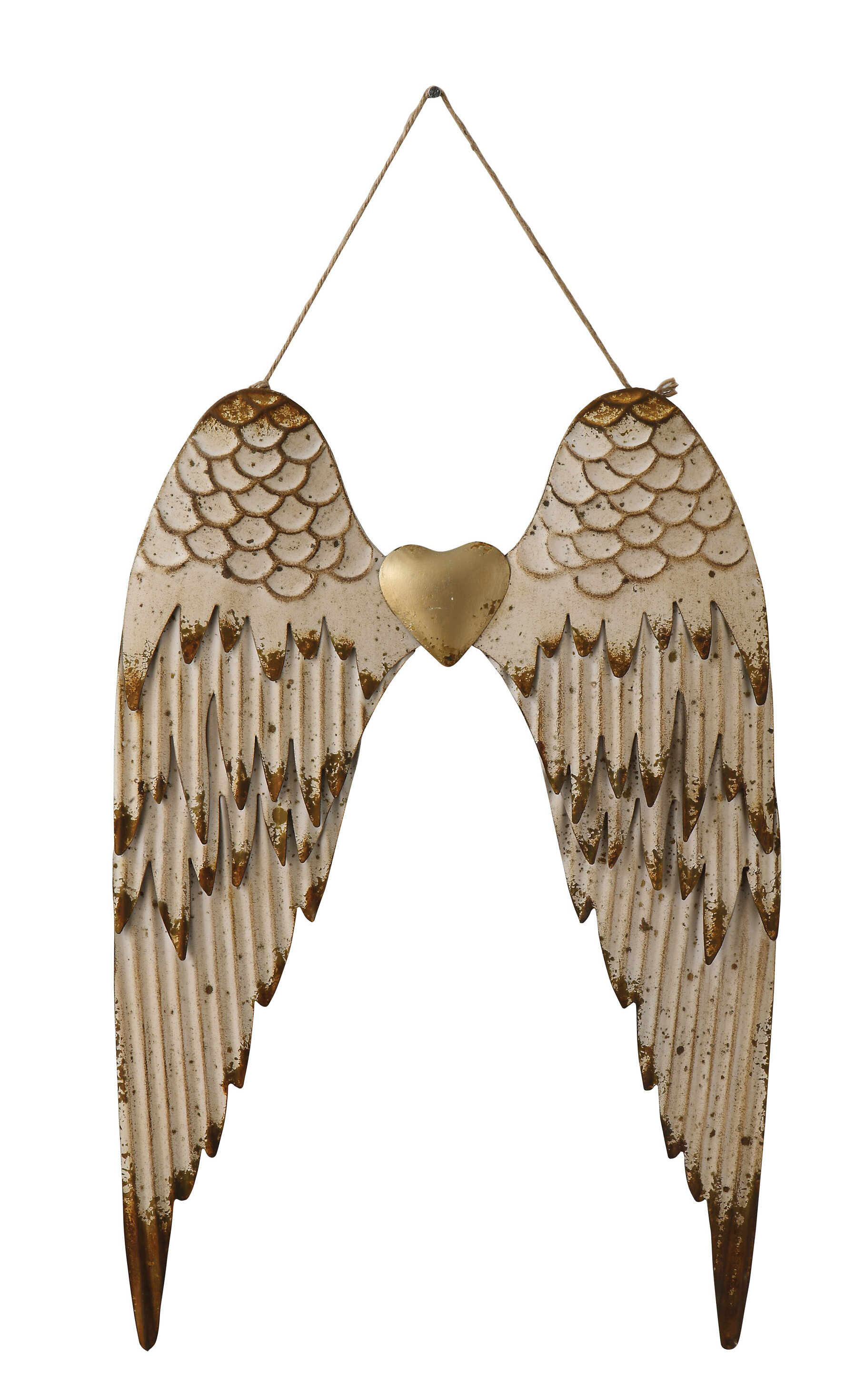 Winston Porter Metal Angel Wings Wall Decor Reviews Wayfair