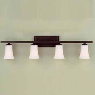 Oil Rubbed Bronze Vanity Tray Wayfair Zetland 4 Light Vanity