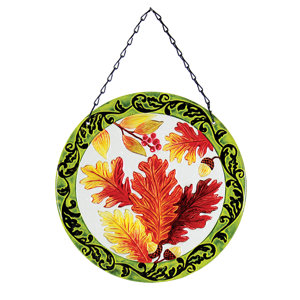 Leaves Glass Suncatcher