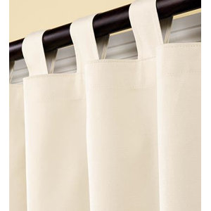Thermalogicu0099 Energy Efficient Insulated Solid Semi-Sheer Thermal Tap Top Curtain Panel (Set of 2)
