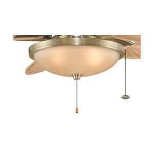 3-Light Bowl Ceiling Fan Light Kit