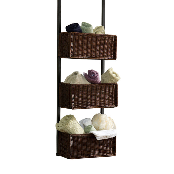 Three Posts Ramires 3 Tier Overdoor Hanging Organizer Reviews