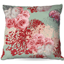 blush pillows and throws