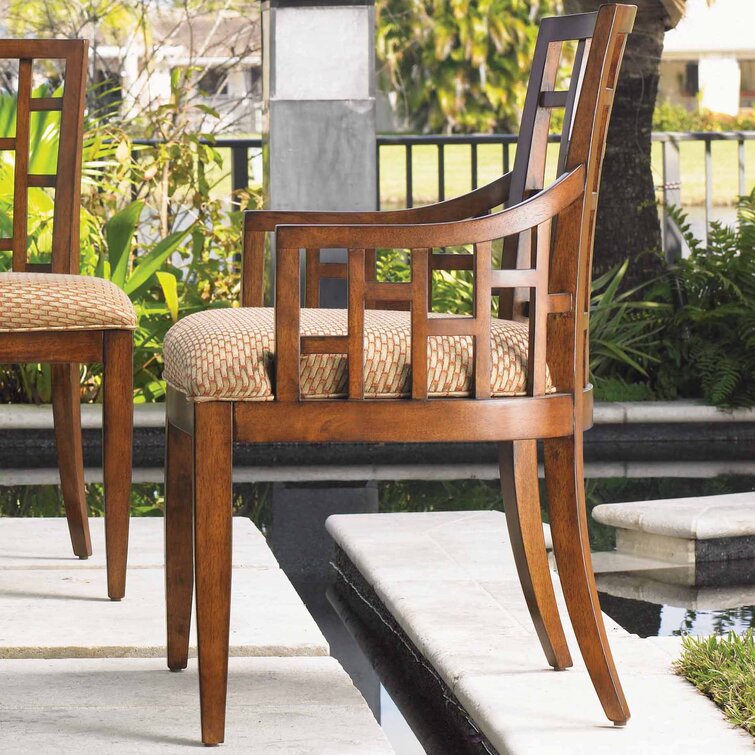 almar side chair in brown tan