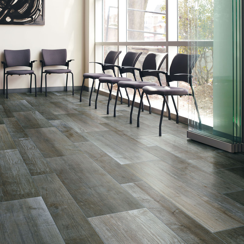 Pixl County Line 12 X 36 Porcelain Wood Look Wall Floor Tile Wayfair