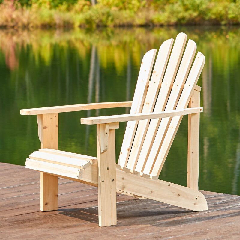 Cordelia Solid Wood Adirondack Chair & Reviews | Joss & Main