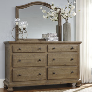 Battalgazi 6 Drawer Double Dresser wit..